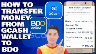 How To Transfer Money From GCash Wallet To BDO Savings Account (2026 Update)