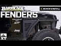 Jeep Wrangler Barricade Fenders (1997-2006 TJ) Review & Install