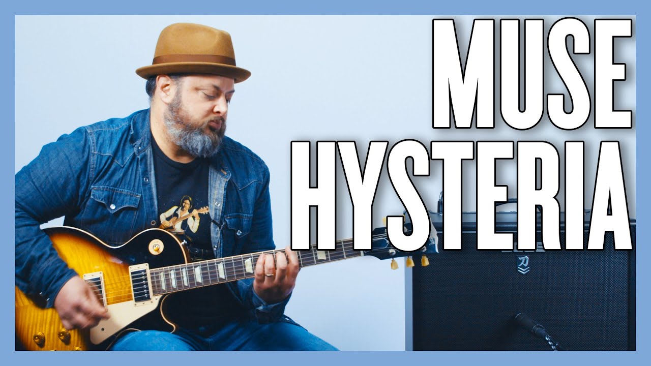 Muse Hysteria Guitar Lesson + Tutorial