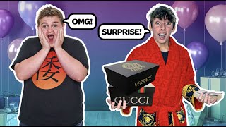 The Richest Kid In America SURPRISED Me With A DREAM BIRTHDAY **EMOTIONAL REACTION**🎁|Mad Panda