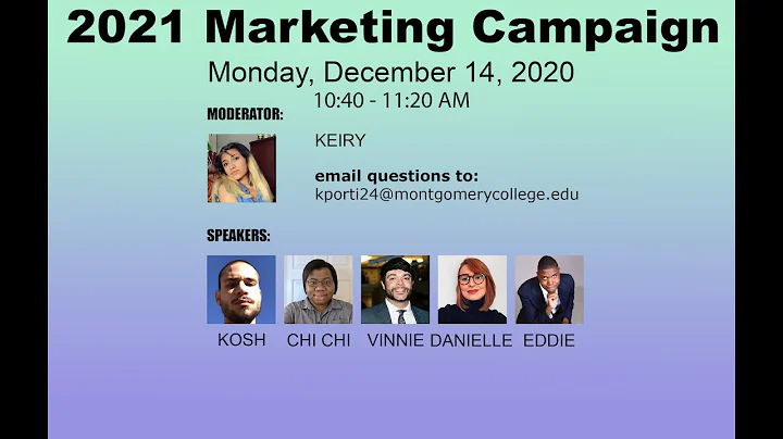 2021 Marketing Campaign Webinar