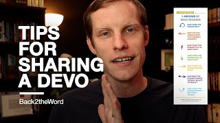 How to Share a 5 Minute Devotional // Tips for Study and Presentation