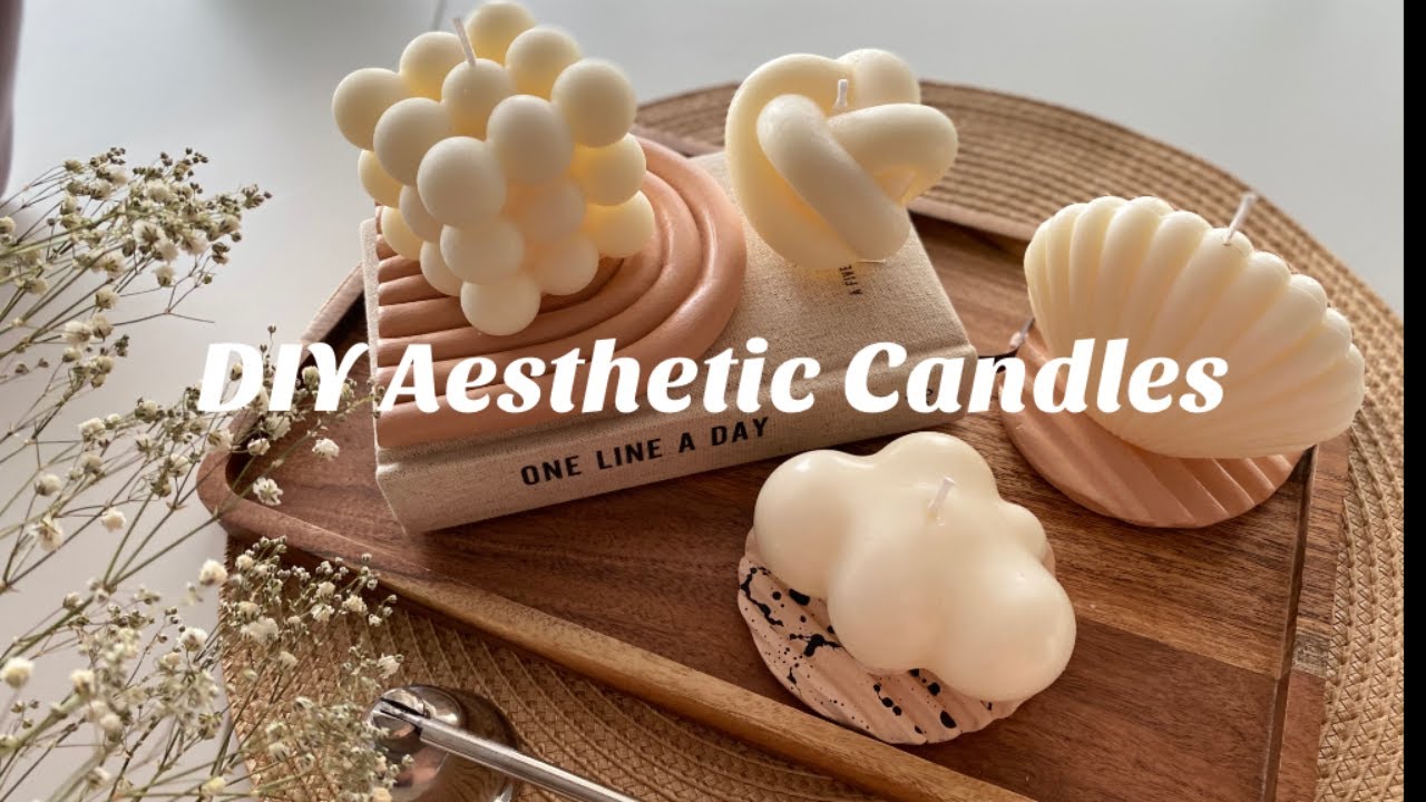 DIY Candles at home | Bubble Candle DIY | Candle making from old