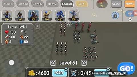 Epic battle simulator 2 Level 51 Gameplay