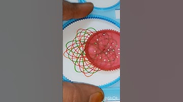 New spirograph art ✍️ #spirograph #satisfying #spiroart #shorts #short #trending #youtubeshorts