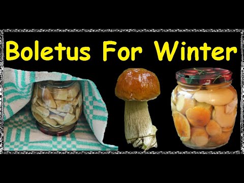 Boletus (White Mushroom) For Winter / Book of recipes / Bon Appetit