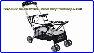 REVIEW (2026): Snap-N-Go Double Stroller - Model: Baby Trend Snap-N-Go®. First Look.