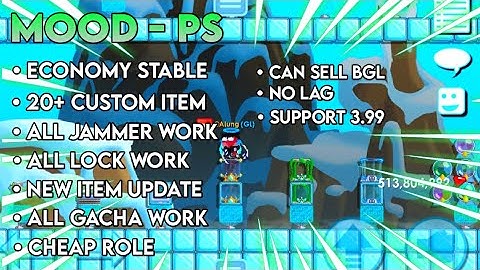 20+ CUSTOM ITEM😱😱|| BEST GROWTOPIA PRIVATE SERVER 2022||SUPPORT 3.99