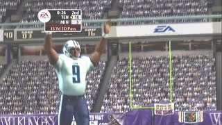 Titans vs Vikings Madden 2005 Franchise Week 6 @VintageConsoleGaming