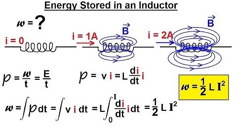 Electrical Engineering: Ch 7: Inductors (6 of 24) Energy Stored in an Inductor