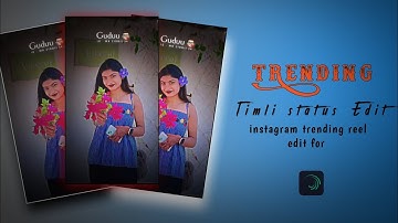 Instagram video editing alight motion full project  |  Mahesh Nargava New Timli Status Editing 2025