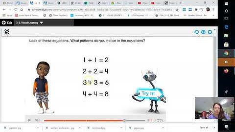 Envision Lesson 2-2 Continue Odd and Even numbers