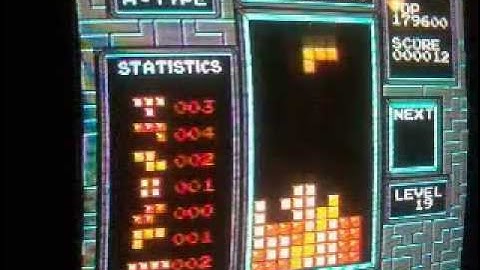 NES Tetris level 19, No 