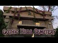 DIY Halloween Prop Ideas - GOTHIC HILLS CEMETERY! Haunted House Walkthrough Tour