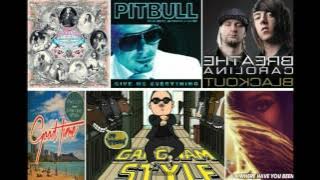 Gangnam style megamix (PSY Pitbull Rihanna Owl city Carly Rae Jepsen SNSD)(with DL site)
