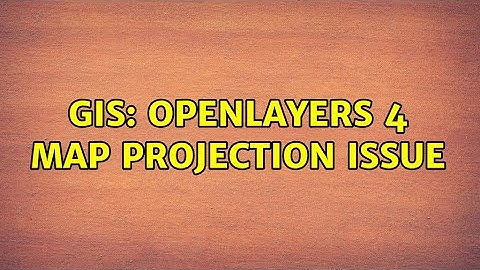 GIS: OpenLayers 4 Map Projection Issue