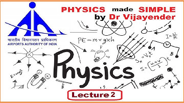 AAI Exam | ATC AO | Physics Made Simple |  Lecture 2 | Dr Vijayender