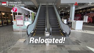 SLIGHTLY MOVED! Mitsubishi Escalators | Q-BIG BSD City, Tangerang, ID