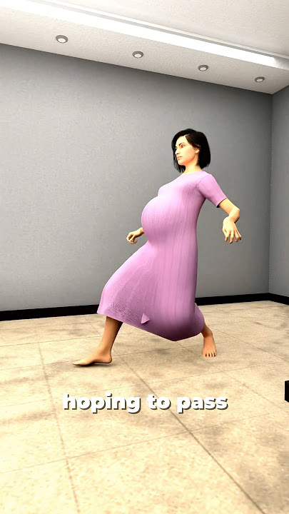 A Woman Pretends to Be Pregnant to Steal a Baby 😱 #shorts #animation