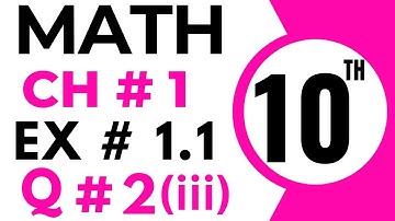 Exercise 1.1 Chapter 1 | 10th Class Math | Question 2 Part 3 | Class 10 Maths