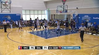 Quarter 4 One Box Video :Mavericks Vs. Thunder, 7/2/2016 12:00:00 AM