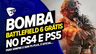 BOMB! BATTLEFIELD 6 FREE FOREVER On PS4 and PS5?! 100% FREE GAME AND NO PS PLUS THIS WEEK! screenshot 1