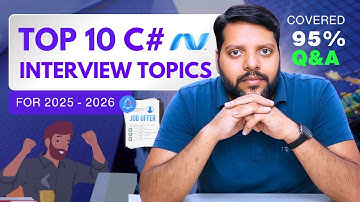 Top 10 C# Interview Topics for 2025-26 | Covers 95% of Real Questions
