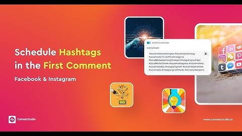 Introducing the First Comment Feature for Instagram and Facebook!