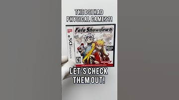 The DSi had PHYSICAL GAMES?! Let’s check them out! #dsi #nintendo #nintendods