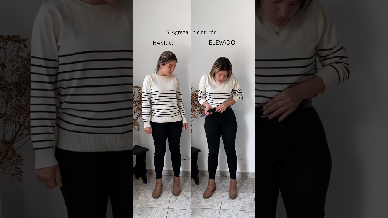 Cómo elevar tu outfit básico 