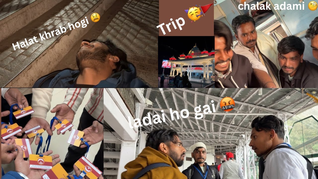 Veshno devj trip with friends||🥳❤️ ladai ho gayi🤬@haryanawale-85 Vloger 