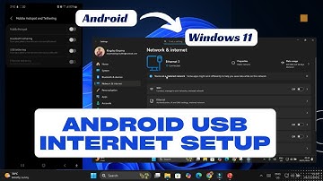 How to Use USB Tethering on Windows 11 With Android Fast & Easy