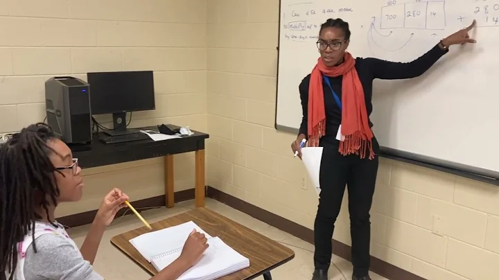 Beverly Rodgers: Area model multiplication