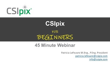 CSIpix for Beginners Webinar Recorded Sept 16 2025