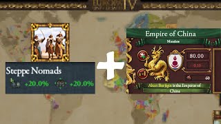 I became a HORDE EMPEROR of CHINA! (No Exploits) #eu4