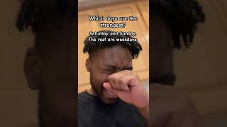 Weekdays vs Weekends 💀 #funny #viral