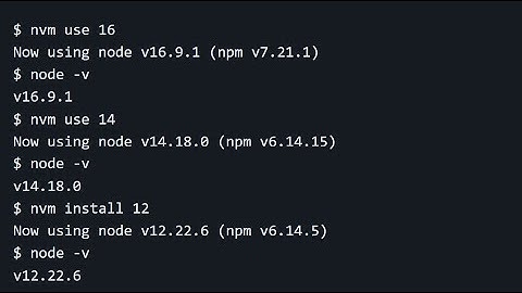 2.1 Installing nvm for multiple node version in windows (Hindi)