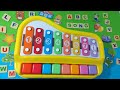 How to play ABC song piano Xylophone tutorial easy with notes keys and numbers Mp3 Song