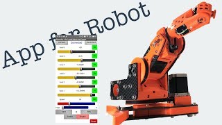 Robot Arm programmed and controlled with SmartPhone (Bluetooth) screenshot 1