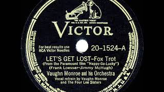 Watch Vaughn Monroe Lets Get Lost video