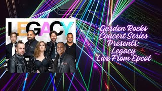 LIVE 2024 Garden Rocks Concert Featuring Legacy Band 5-22-2024 #live #epcot #disneyworld