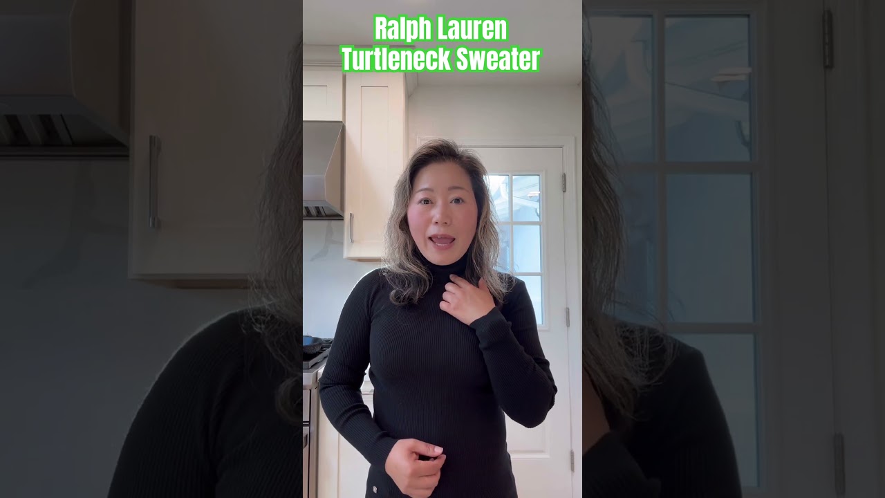Ralph Lauren Women Cozy Turtleneck Sweater Review 