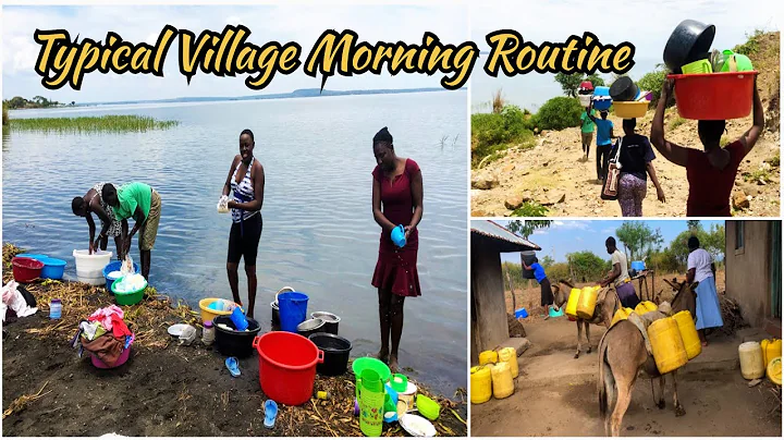 TYPICAL AFRICAN VILLAGE MORNING ROUTINE | FROM THE...