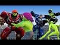 Nick Love Tani IronMan Giant Siren Head vs Zombie - Scary Teacher 3D Superheroes Animation