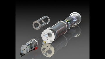 Subsea Housing for Digital Holography Camera *Exploded* By Yonatan Avrakh