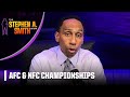 Stephen A.&#39;s Championship Game Previews 🏈 Goff-Purdy &amp; Mahomes-Jackson | The Stephen A. Smith Show