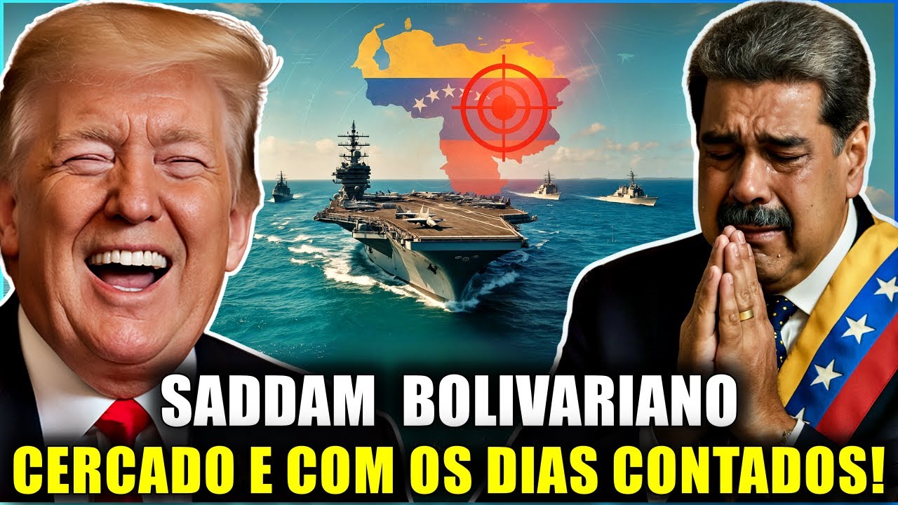 TRUMP ORDENA E TROPAS DOS EUA AVANÇAM NO CARIBE CONTRA CARTÉIS LATINO-AMERICANOS!