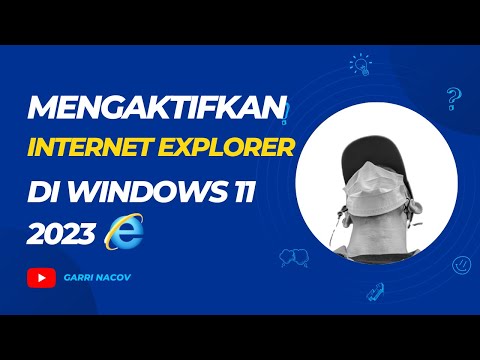 Video: Bisakah saya menginstal ulang IE 11?