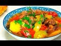 БАСМА - овощное рагу с мясом. Узбекская кухня. Рецепт от Всегда Вкусно!