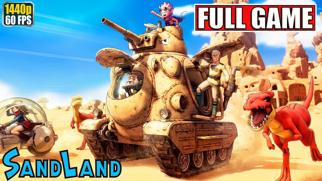 Sand Land Gameplay Walkthrough [Full Game PC - All Cutscenes Longplay] No Commentary